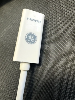 GE 33589 Mini DisplayPort HDMI Adapter, White - Image 1 of 3