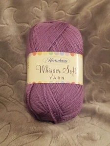 Herrschners Whisper Soft Yarn, Deep Lilac, Color #0036 - 182 yds - Picture 1 of 6