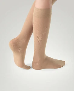 Memory Aloe Vera KKL2 Kompressionsstrümpfe Wadenstrumpf AD geschlossene Spitze - Bild 1 von 4