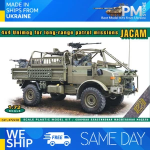 ACE 72458 - 1/72 - JACAM 4x4 Unimog para misiones de patrulla de largo alcance modelo a escala - Imagen 1 de 12