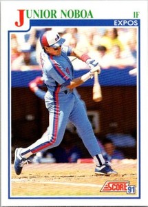 1991 Score #423 Junior Noboa