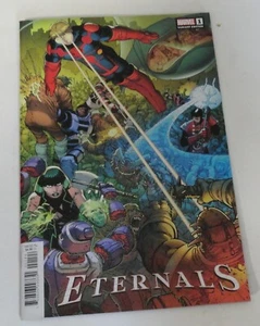 ETERNALS #1 ROMITA JR 1:50 HIDDEN GEM 2021 - Picture 1 of 1