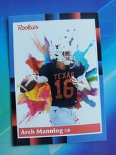 Arch Manning Isidore Newman High school Texas custom ROOKIE Card rc 2023