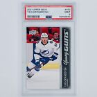 Taylor Raddysh PSA 9 ? 2021-22 Upper Deck #453 Young Guns Rookie Card. rookie card picture