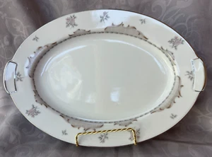 VINTAGE ~ MIKADO CHINA ~ PIATTO OVALE "DORCHESTER" ~ 12 3/8" ~ GIAPPONE - Foto 1 di 6
