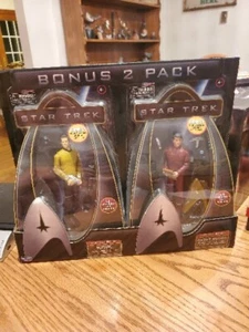 Star Trek Bonus 2 Pack Kirk and Cadet McCoy Brand NEW - Picture 1 of 4