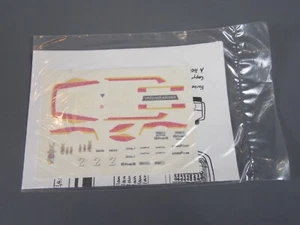 B6 Solido Decal pour Porsche 935 Vaillant #2 Bob Wollek 1978 Horbra Neuf Sachet - Imagen 1 de 2