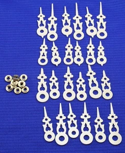 Regula Cuckoo Clock Hand Assortment 12 Sets Cream 60-90 mm W/ Minute Bushing - Picture 1 of 1