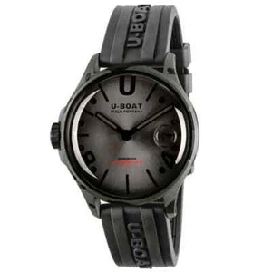 Reloj para hombre U-Boat Darkmoon 40 mm BK GRIS CAMUFLAJE esfera gris banda de goma 9551 - Imagen 1 de 1