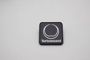 Insignia de logotipo de plástico turbosound de repuesto cuadrada de 41,5 mm (1-5/8") - Imagen 1 de 3