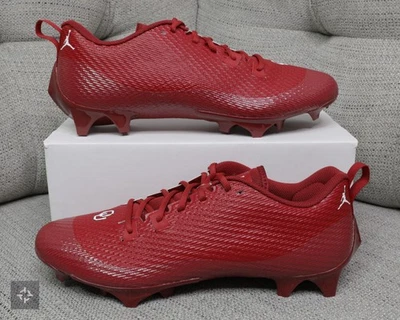 Nike Jordan Vapor Edge Speed 360 2 Oklahoma PE Football Cleats Men's Size 12-13 - Image 1 of 4