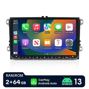 For VW Golf 4 MK4 Passat B5 Polo 9N Jetta Carplay Android13 Car Radio Stereo GPS - Picture 1 of 14