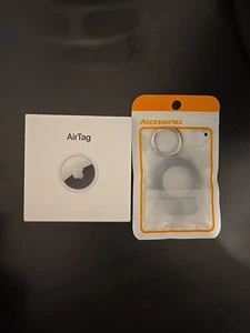Apple AirTag 1 Apple Air Tag for iPhone iPAD MX532LL/A With Free Silicone Case - Photo 1 sur 2