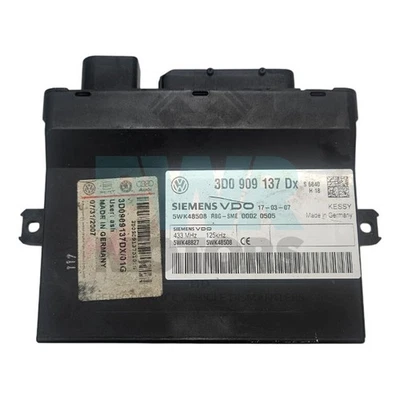 Centralina modulo di controllo senza chiave BENTLEY Continental Gt ECU 3D0909137FX - Immagine 1 di 4