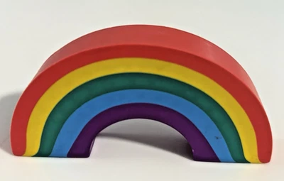 大号彩虹橡皮擦新奇书桌配件学校办公室用品骄傲装饰 — 第 1/4 张图片