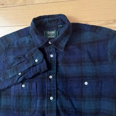 Gitman Bros Vintage Flannel Shirt Men’s M Check Long Sleeve Button Down USA Made - Image 1 of 4