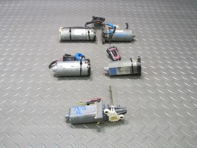 01-06 BMW E46 330ci JUEGO DE 5 CONVERTIBLES ASIENTO DELANTERO IZQUIERDO AJUSTE MOTOR OEM Foto 1 de 4