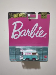 Hot Wheels Premium Barbie VW Kool Kombi Blue White  - Picture 1 of 1