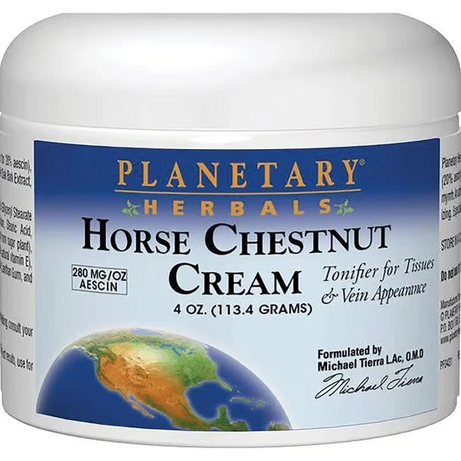 Planetary Herbals Horse Chestnut Cream 4 Oz Vbpukppazin2354