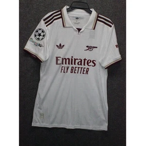 Men's XL adidas Martin Ødegaard White Arsenal 2025/26 Third  - Picture 1 of 7