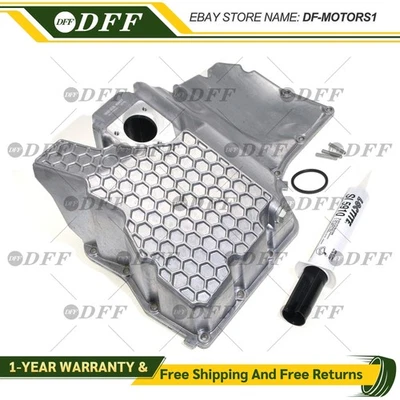 Aluminium Lower Engine Oil Pan 06L103598R FITS VW Touareg AUDI A4 A5 A6 Q5 2.0T Foto 1 de 4