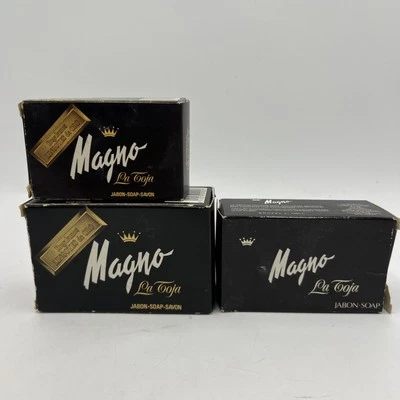 Vintage 3 Magno Classic Soap La Toja Sealed New In Boxes - Image 1 of 4