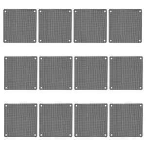 12pcs PC Fan Filter Computer Fan Filter Grills Fan Mesh Filter - Afbeelding 1 van 12