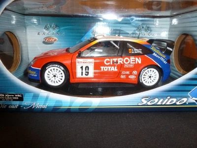 Citroen Xsara WRC Rallye Monte Carlo in 1:18 von Solido KOSTENLOSER VERSAND  - Bild 1 von 4