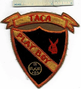 Vietnam War PLAYBOY TACA Tactical Air Controller Airborne USMC US Marine Patch - Picture 1 of 2