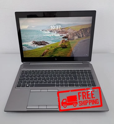 Portatile HP ZBook 15 G5 15,6" 512GB SSD NVIDIA P2000 4GB i7-8850H 48GB di RAM - Immagine 1 di 4