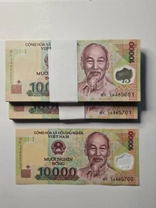 1 x 10,000 VIETNAM DONG 10,000 DONG per purchase Low Denominations USA SHIPPER - Picture 1 of 3