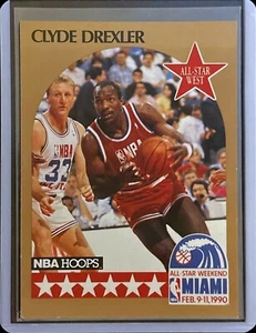 Clyde Drexler - 1990 NBA Hoops Basketball - All-Star Game #16 - Bild 1 von 1