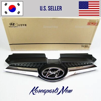 GRILLE FRONT BUMPER UPPER 863502V100 ⭐GENUINE⭐ fits VELOSTER BASE 2012-2017 - Imagem 1 de 3