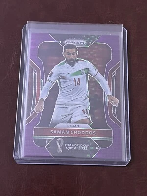 2022 Panini Prizm World Cup Breakaway Purple #124 Saman Ghoddos #/35 - Image 1 of 2