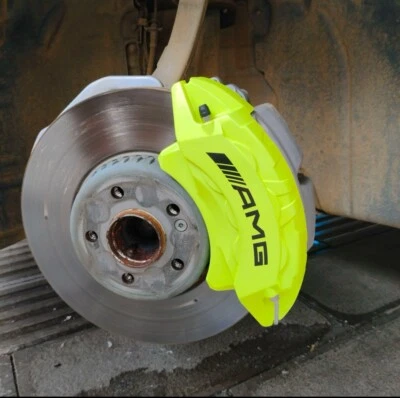 Cubierta de pinza para Mercedes-Benz AMG, cubierta de pinza de freno (sin logotipo) Foto 1 de 4