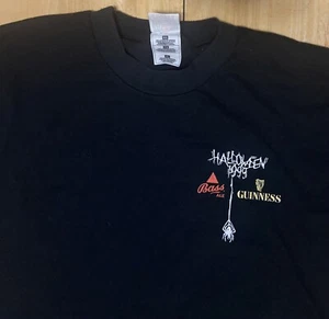 Camiseta Vintage - Bass Ale Guinness Halloween 1999 - Talla XL - Imagen 1 de 6