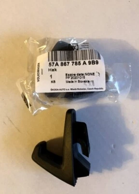 GENUINE Skoda Luggage Compartment Hook 57A867785A - Image 1 of 3