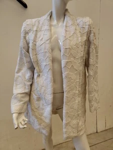 GIACCA VINTAGE CINZIA RUGGIERI IN COTONE LAVORATO - Afbeelding 1 van 16