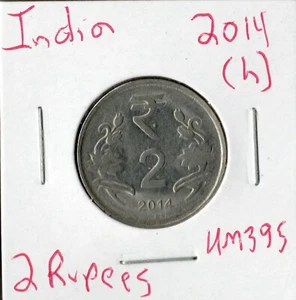 Coin India 2 Rupees 2014 (h) KM395 - Picture 1 of 2