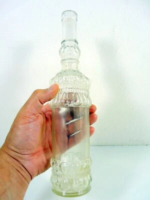 Ancienne bouteille en verre fait main soufflée bouche 19e Siècle Legras ? N° 316 - Photo 1/4