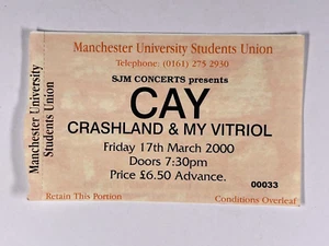 CAY Ticket SJM Original Manchester University Students Union 17. März 2000 - Bild 1 von 12