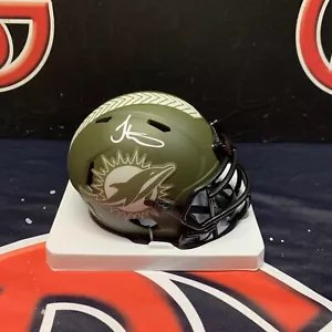 Tyreek Hill Signed Miami Dolphins Flash Alternate Mini Helmet Steiner CX - Picture 1 of 3