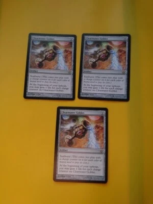 Clearwater Goblet x3 . Fifth Dawn Rare Artifact Magic the Gathering 3 Card. - Image 1 of 4