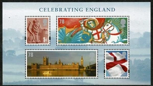 2007 Celebrating England MS SG MSEN50 Superb NHM St George Flag Lion Ex My Coln - Picture 1 of 2