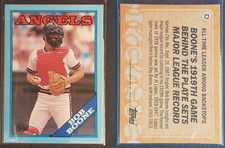 1981 - 1993 Topps Wax Box Bottom Cards Panel Cut Jumbo Master Photo * You PICK *