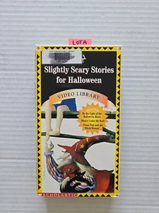 Slightly Scary Stories for Halloween (VHS 1993 Scholastic) Gulf Stream Library - Bild 1 von 7