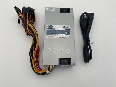 Athena Power Model: AP-U1ATX30P8, 1U 300W Switching Power Supply, 100-240 V - Image 1 of 4