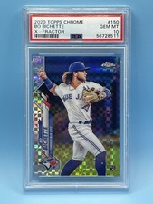 2020 Topps Chrome - X-Fractor #150 Bo Bichette (RC) PSA 10 Toronto Blue Jays