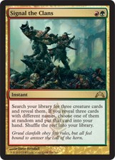 Signal the Clans Gatecrash 3x - Near Mint, English MTG Magic