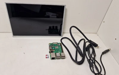 Kit raspberry pi 3 b+ . écran 10.1p hdmi + carte sd16go + cable usb + cable hdmi - Bild 1 von 4